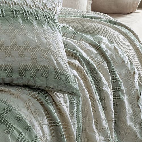 Покрывало SAREV Mood Comfort  1,5 сп.  Y1016/1 PETAL v1/YESIL