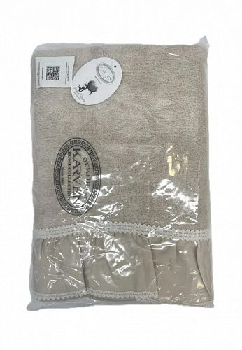 Полотенце Kарвен Vip Cotton 70*140 1шт махра H5170 ISABELLA Powder