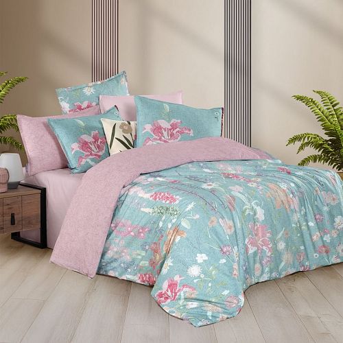 Постельное белье "Sarev" fancy семейный N390 STELLA v1/Mint