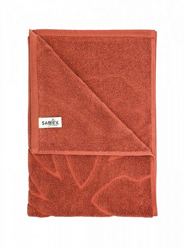 Полотенце для ног Sarev 50*70 1шт. махра H 1045 ELETRA v3/Kiremit