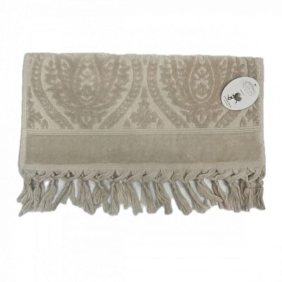 Полотенце Kарвен Vip Cotton 50*90 1шт махра H5167 LALEZAR Powder