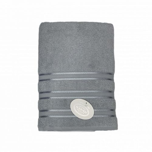 Полотенце Карвен Mikro Delux махра 70*140 1 шт. Н 5154 gri/ser 2