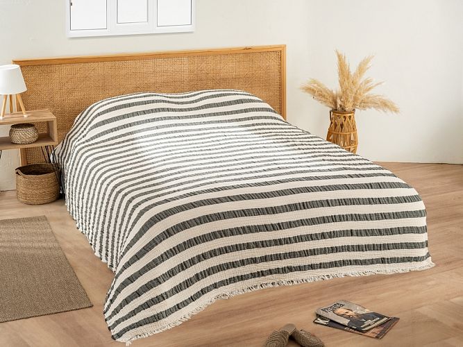 Плед Karven пике муслиновый евро 220*240 PL033 LENA v3/Haki