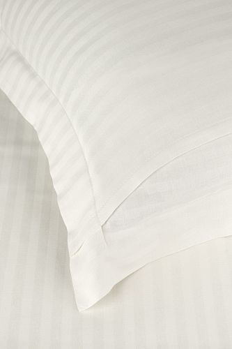 Наволочки Karven Stripe Satin 50*70 (+5см) 2 шт krem/кремовый