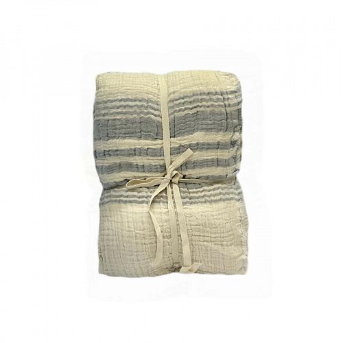 Плед Karven пике муслиновый евро 220*240 PL033 TRUVA v2/Acik gri