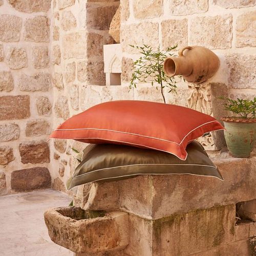 Постельное белье Sarev ELITE 100% шелк евро N382 CLIO v4/Yesil