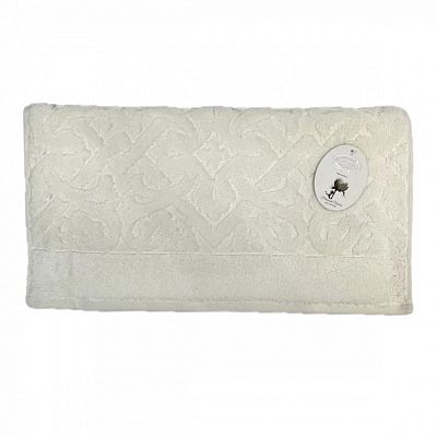 Полотенце Kарвен Vip Cotton 50*90 1шт махра H5167 ROMA Cream