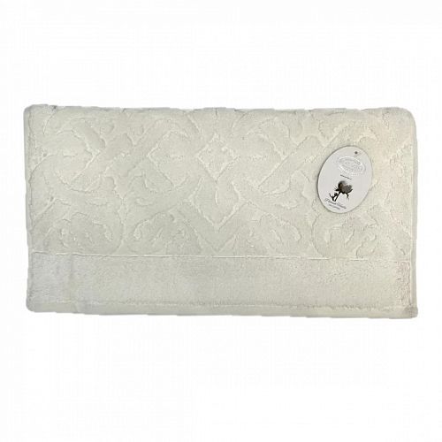 Полотенце Kарвен Vip Cotton 50*90 1шт махра H5167 ROMA Cream