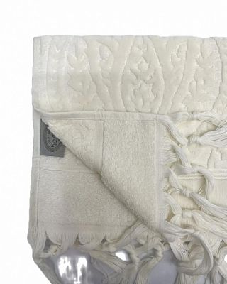 Полотенце Kарвен Vip Cotton 70*140 1шт махра H5168 LALEZAR Cream