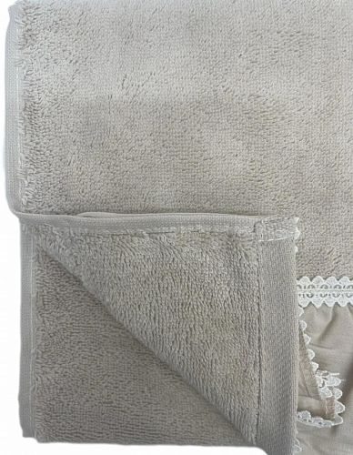 Полотенце Kарвен Vip Cotton 70*140 1шт махра H5170 ISABELLA Powder