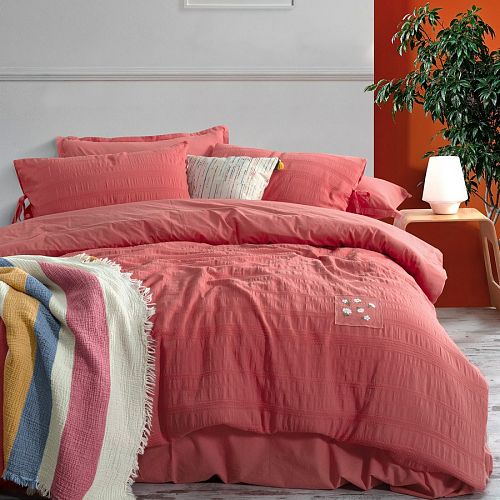 Постельное белье Sarev Mood Comfort муслин 1,5 сп. N356 CANDY v1/Pembe