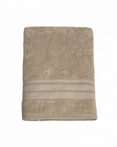 Полотенце Kарвен "PETEK BORDUR DUZ "Lux Cotton 50*90 1шт махра  H 5159 bej 2