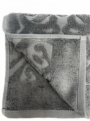 Полотенце Kарвен Vip Cotton 70*140 1шт махра H5168 ROMA Antracite