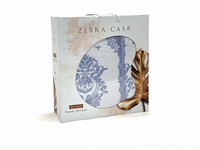 Покрывало ZEBRA CASA "ALL DAYS Damask" евро (250*260) Y 775