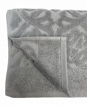 Полотенце Kарвен Vip Cotton 70*140 1шт махра H5168 ROMA Grey