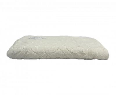 Полотенце Kарвен Vip Cotton 70*140 1шт махра H5168 ROMA Cream