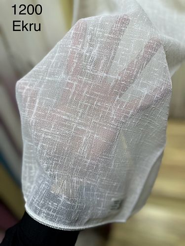 Тюль Лён однотонная 1200