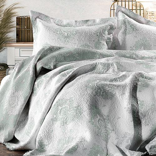 Покрывало ZEBRA CASA "ALL DAYS Damask" евро (250*260) Y 775