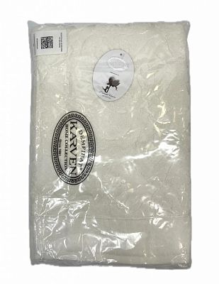 Полотенце Kарвен Vip Cotton 70*140 1шт махра H5168 ROMA Cream