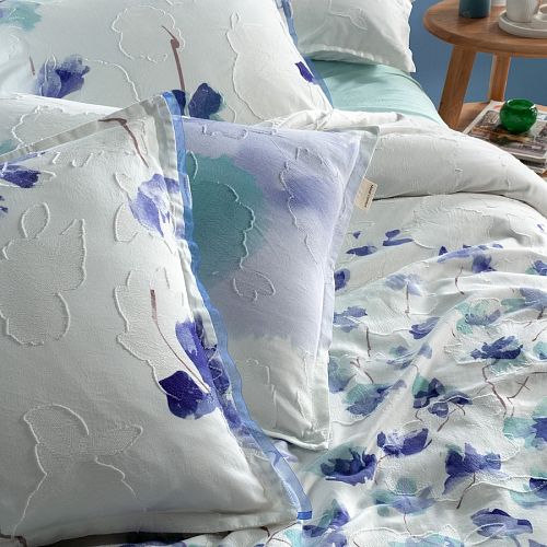 Постельное белье Sarev Mood Comfort хлопок 1.5 спальн. N364 HAZERAN v1/Mavi