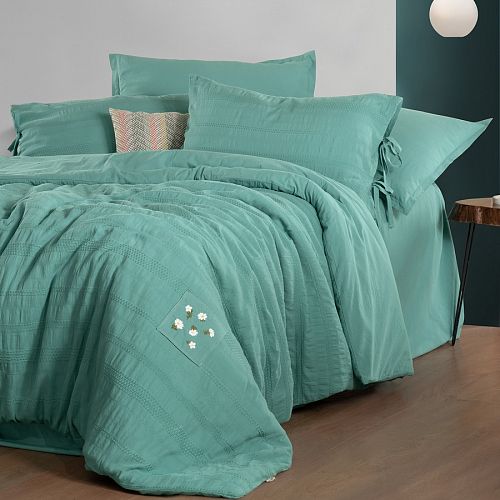 Постельное белье Sarev Mood Comfort муслин 1,5 сп. N356 CANDY v2/Yesil