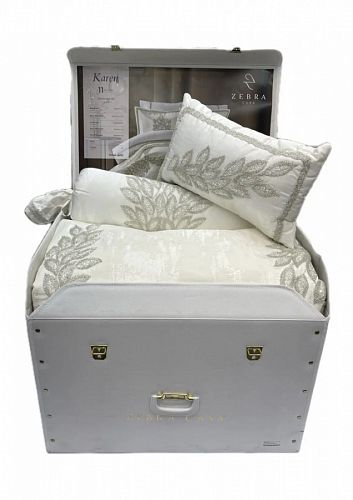 Комплект  ZEBRA CASA 11 пр. евро Y1041 KAREN Krem