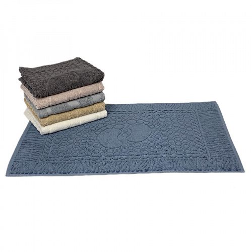 Полотенце для ног Карвен Vip Cotton "TASLI"  55*80 6шт.махра Н 3259 (Акция)
