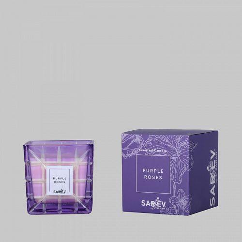 Свеча ароматическая Sarev 270 гр. AR002 PURPLE ROSES.