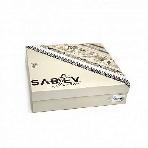 Постельное белье  "Sarev" евро поплин  RUNA FANCY v1/bej