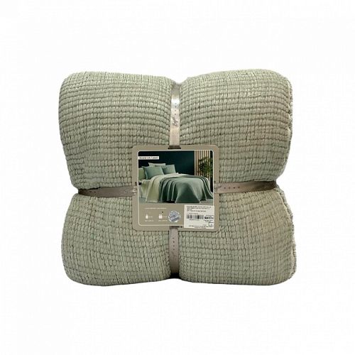 Покрывало SAREV BAZAAR BOWIE муслиновое 1,5 спальн Y1046 v4/Yesil