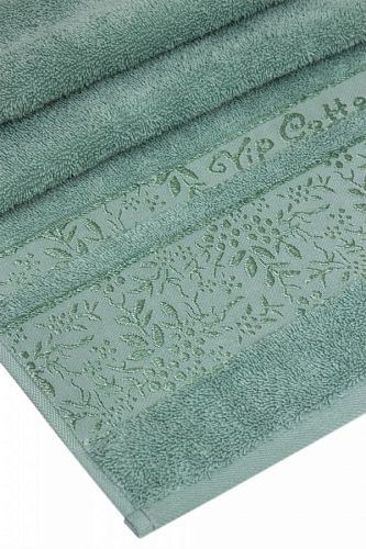 Полотенце Карвен Vip Cotton "GARDEN" 50*90 6шт.махра H 3282