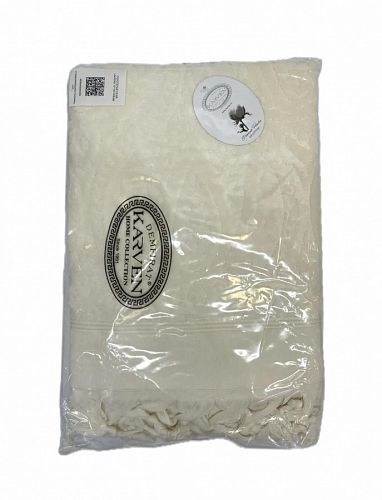 Полотенце Kарвен Vip Cotton 70*140 1шт махра H5168 LALEZAR Cream