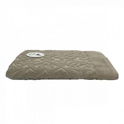 Полотенце Kарвен Vip Cotton 70*140 1шт махра H5168 ROMA Coffee