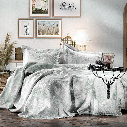 Покрывало ZEBRA CASA "ALL DAYS Damask" евро (250*260) Y 775
