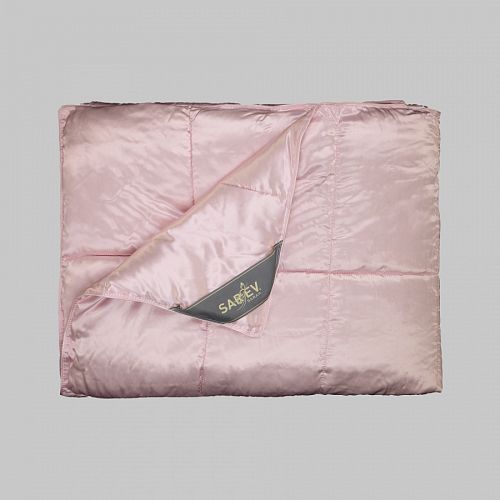 Одеяло Sarev ELITE GROUP "OPHELIA" шелк евро О 920 v3 somon/розовый