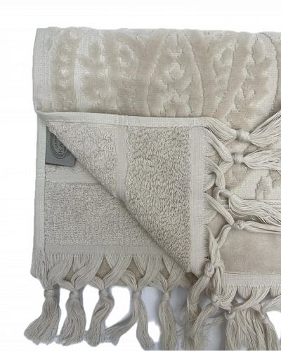 Полотенце Kарвен Vip Cotton 50*90 1шт махра H5167 LALEZAR Powder