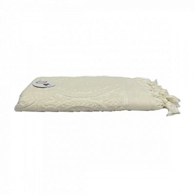 Полотенце Kарвен Vip Cotton 70*140 1шт махра H5168 LALEZAR Cream
