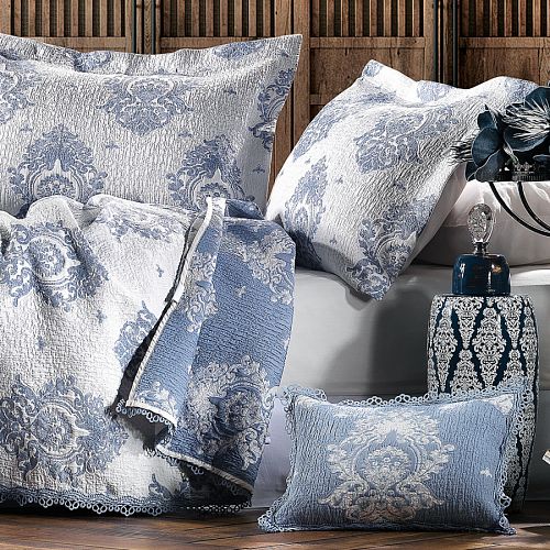 Покрывало ZEBRA CASA "ALL DAYS Damask" евро (250*260) Y 775