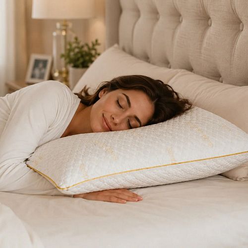 Подушка Zebra ортопедическая вискоэластик 40*60 1шт.E952 VISCO FLEXY ANTISTRES