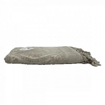 Полотенце Kарвен Vip Cotton 70*140 1шт махра H5168 LALEZAR Coffee