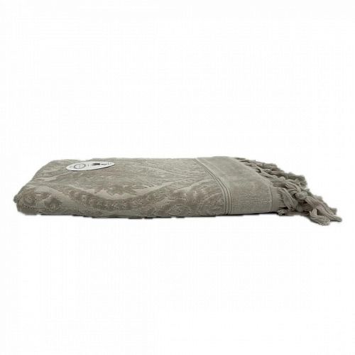 Полотенце Kарвен Vip Cotton 70*140 1шт махра H5168 LALEZAR Coffee