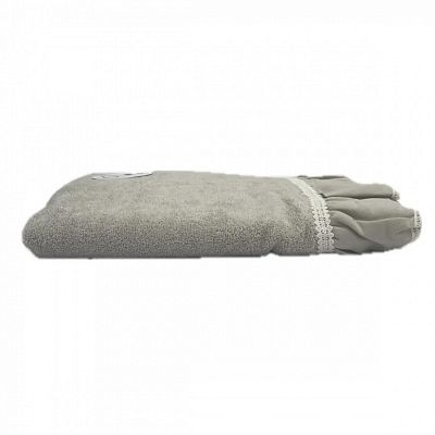 Полотенце Kарвен Vip Cotton 70*140 1шт махра H5170 ISABELLA Grey